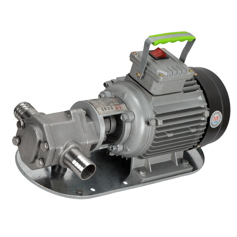 光泉（GUANGQUAN） 日本光泉齒輪泵柴油液壓機油齒輪油泵不銹鋼防爆wcb電動(dòng)抽油泵 慢速不銹鋼WCB-75F/4三相