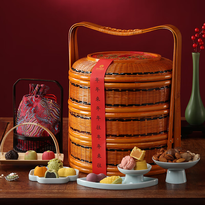 御茶膳房糕点年货礼盒过年送礼新年礼物点心坚果熟食礼品春节北京