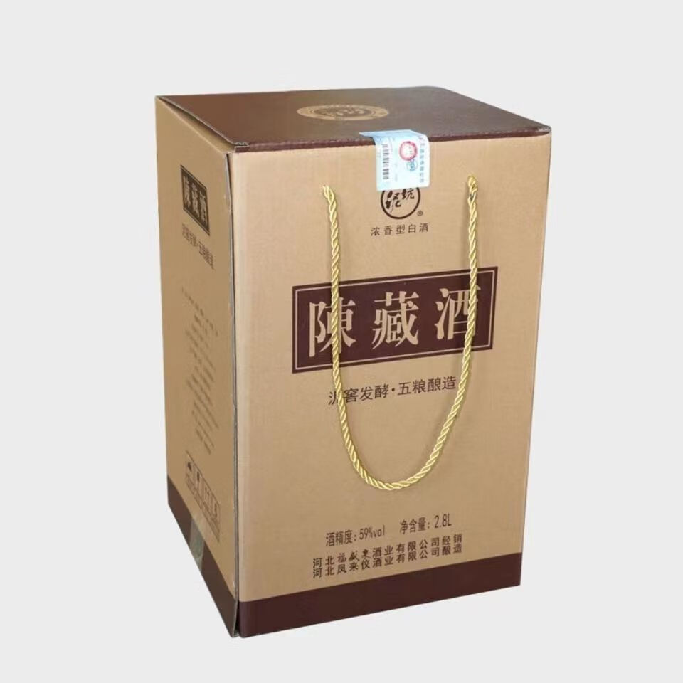 泥坑陈藏酒浓香型纯粮酒固态法五粮酿造大坛2800ml装 59度 2800mL 1坛