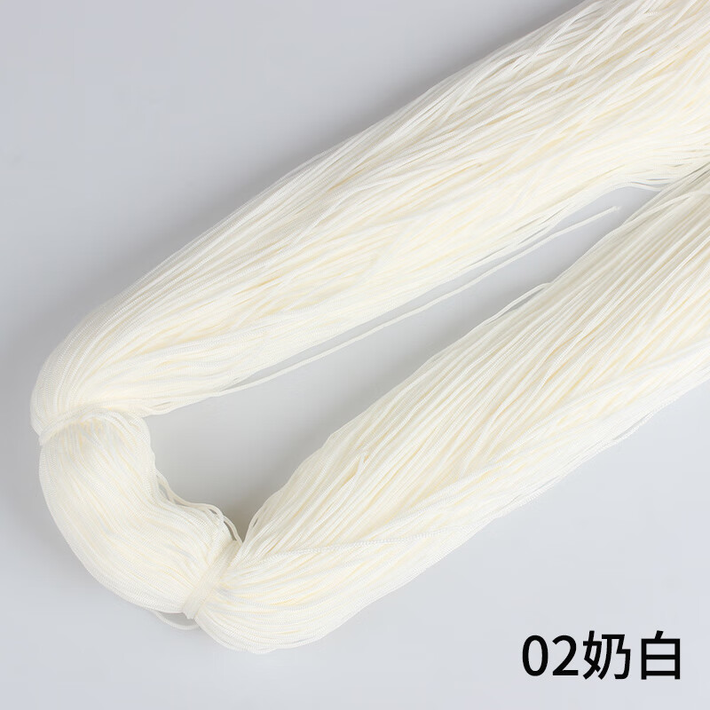 tole轻体细冰丝线勾拖鞋专用线钩包包夏凉帽空心线手工编织凉鞋亮丝线