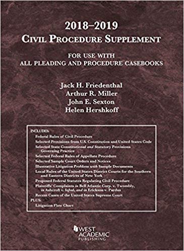 【预订】civil procedure supplement, for use with