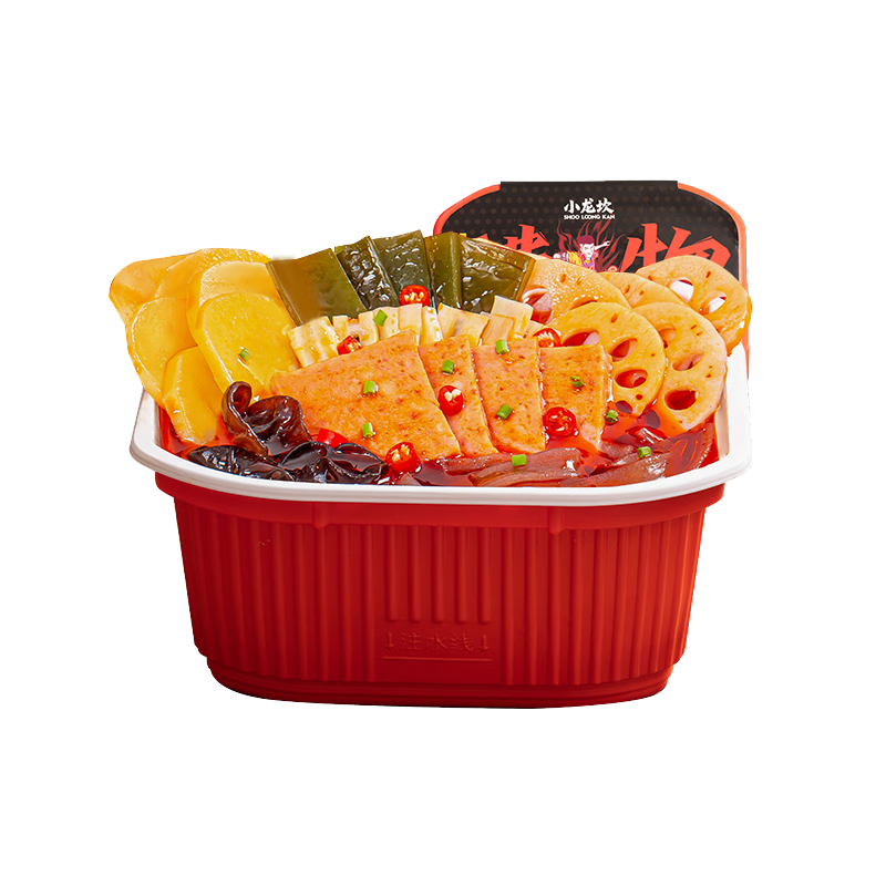 小龙坎麻辣午餐肉自热火锅方便速食火锅自热小火锅390g*3盒大份量 自
