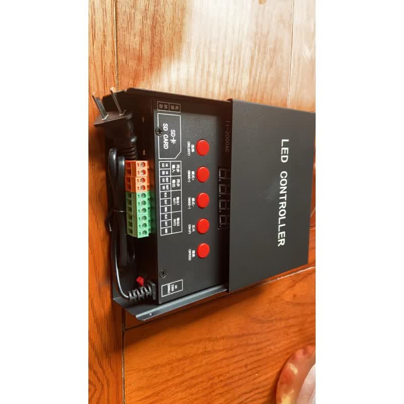 clceyled外控数码管洗墙灯dmx512迷你控制器sd卡可编程2路4路8路控制