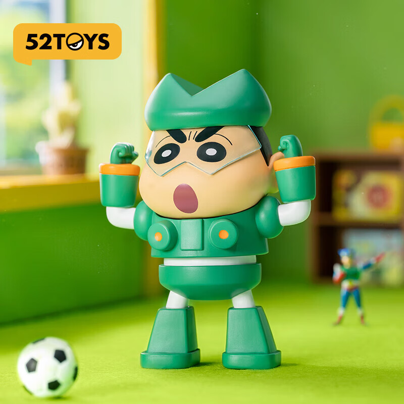 52TOYS蜡笔小新搞怪COS系列盲盒手办摆件动漫周边公仔玩具礼物摆件 单只盲盒 (随机发)