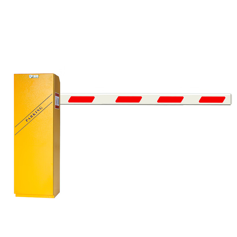 万卡通停车场进出道闸车牌识别无人值守系统直杆道闸安装