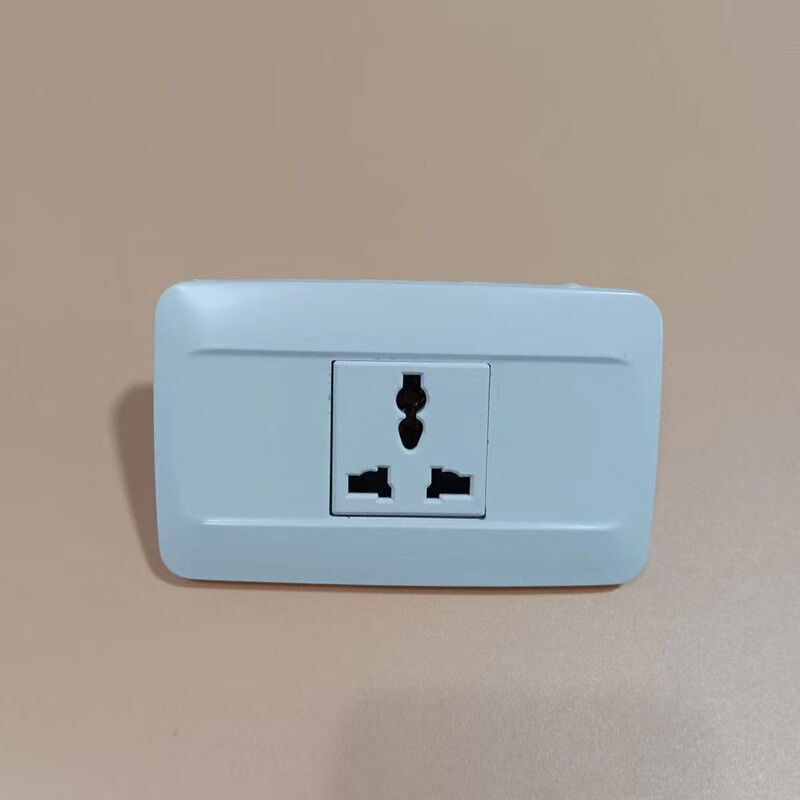 118型老式插座开关插座五孔面板墙上六孔9九孔12孔十二孔暗装多孔 一