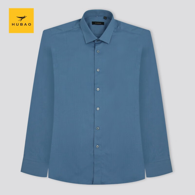 虎豹男装商务休闲长袖衬衫秋季商场同款时尚微弹细条纹通勤男衬衣