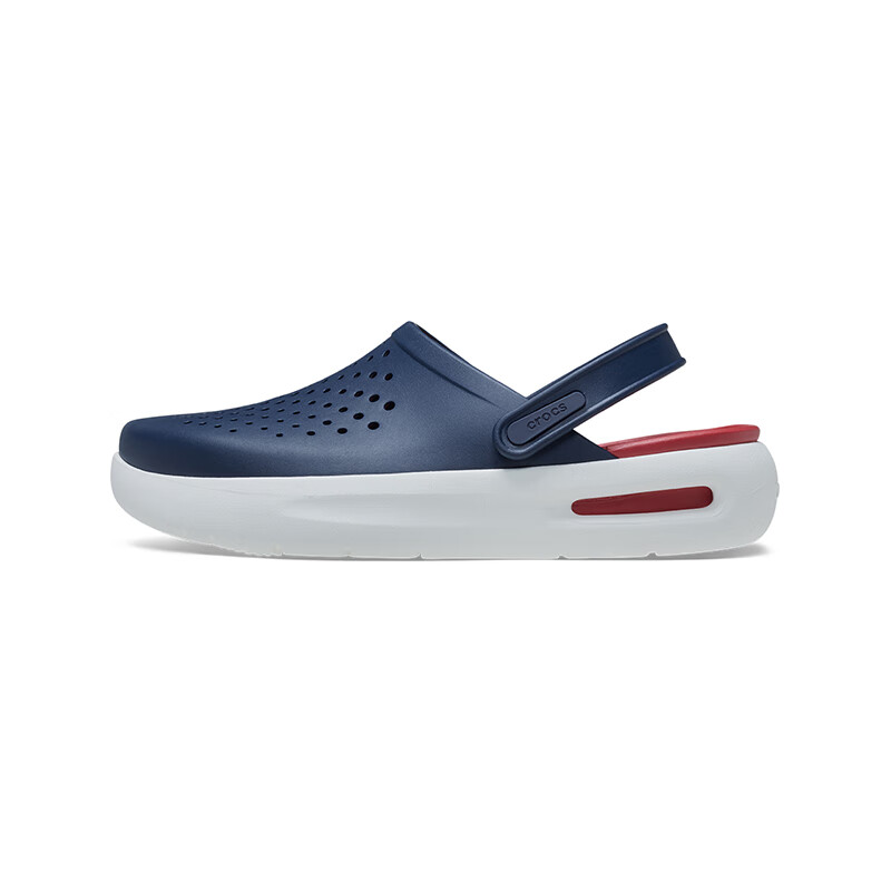 卡骆驰(CROCS)舒乐洞洞鞋沙滩鞋男鞋包头女鞋拖鞋|209964 深蓝色-410 41 /42(260mm)