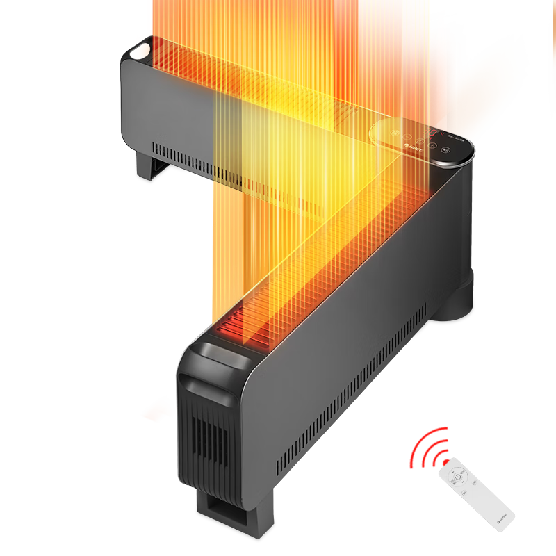 格力（GREE）【金榜单品】折叠踢脚线取暖器家用速热电暖器遥控电暖气片防水移动地暖干衣暖风机NJE-X6020B
