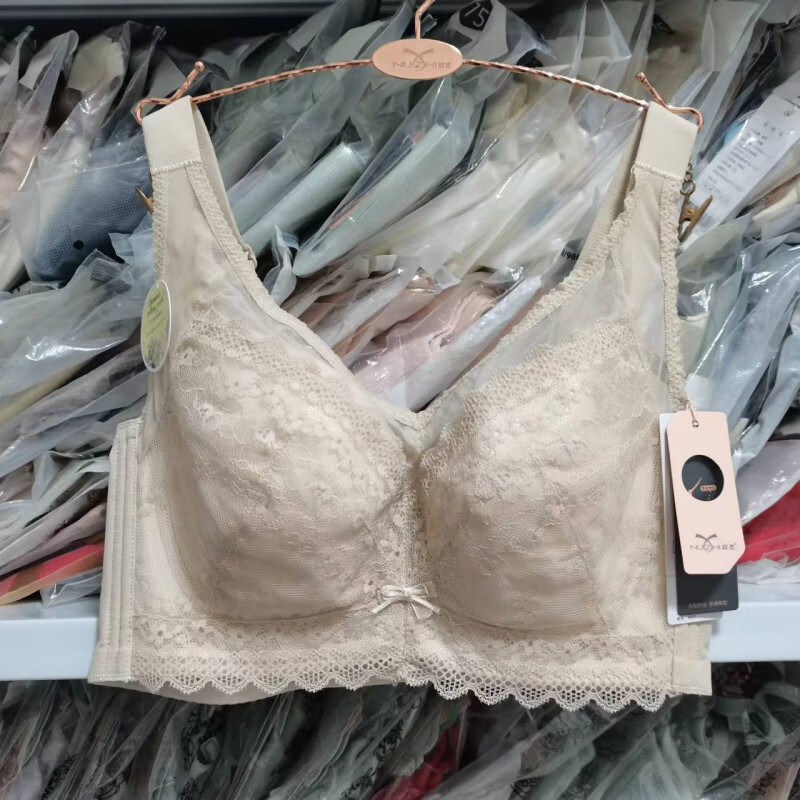 sagiv奴芝内衣旗舰9257大胸显小cd杯软钢圈全罩杯收副乳文胸防下垂