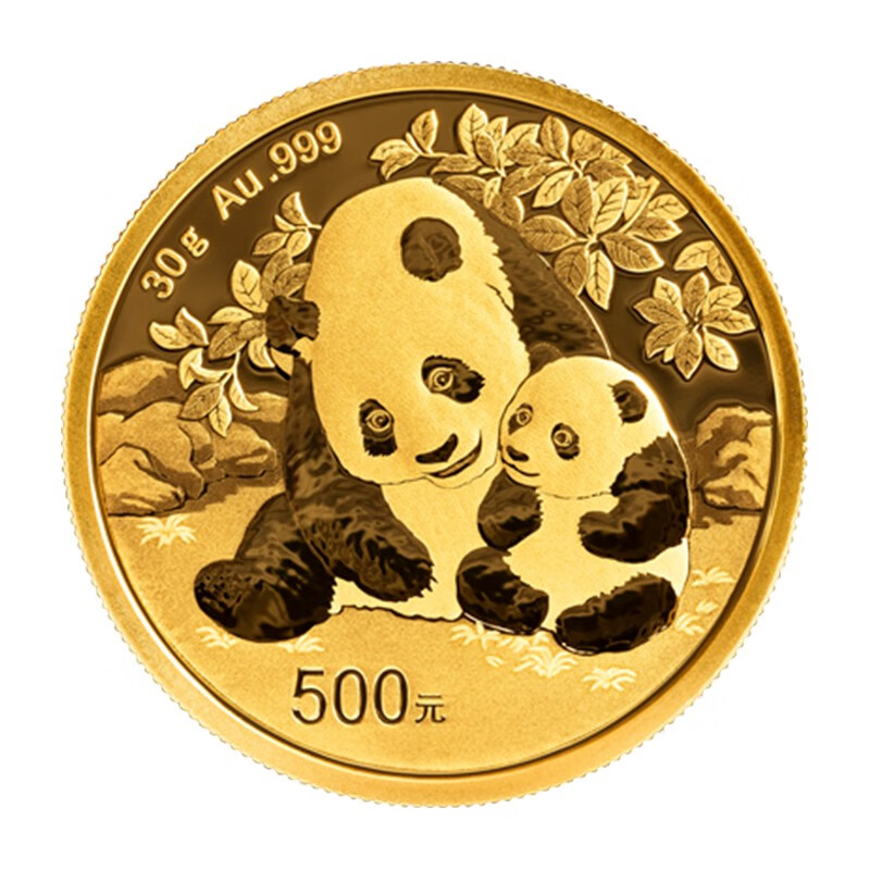 2024年熊猫金币 黄金投资收藏99.