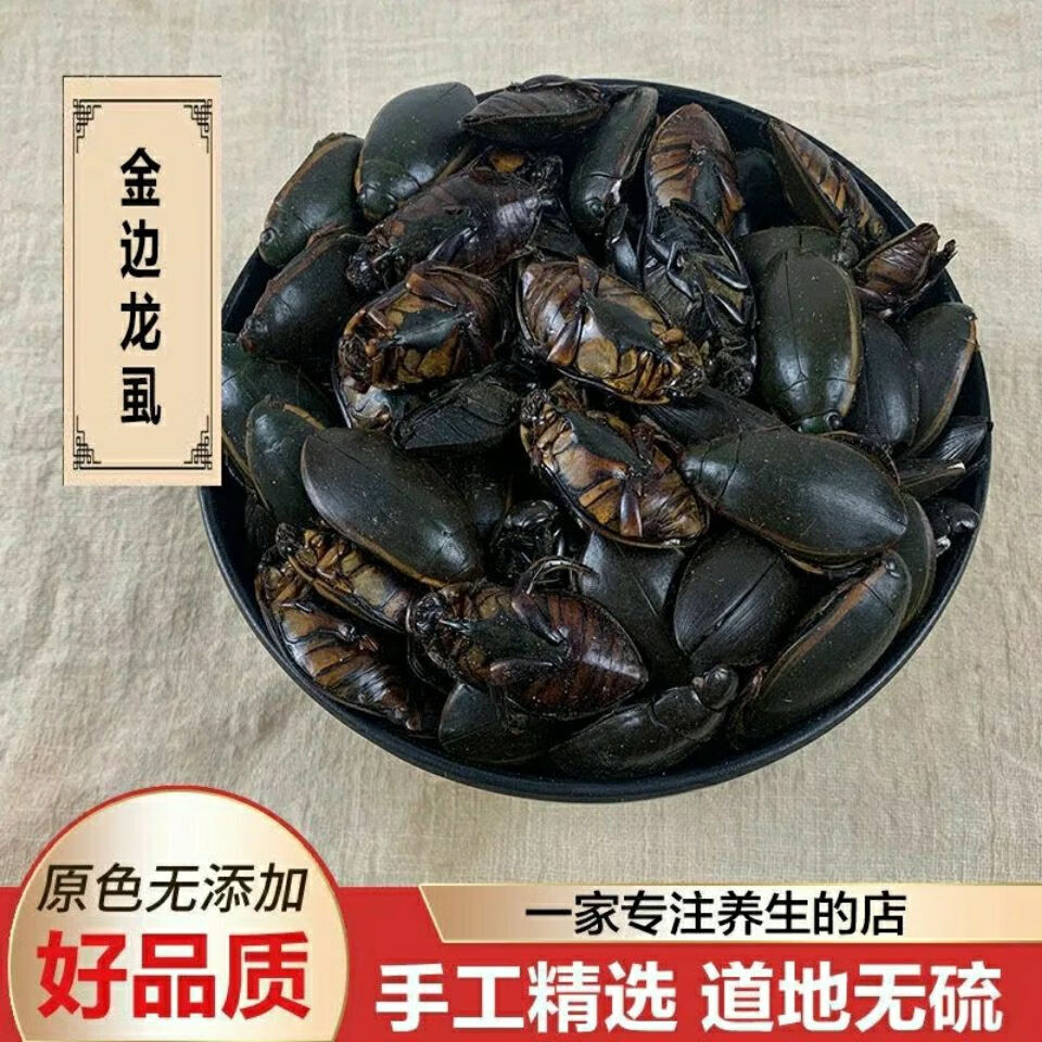 北京同仁堂中药材金边龙虱龙虱鲜活龙虱水蟑螂龙虱龙虱 药用龙虱干