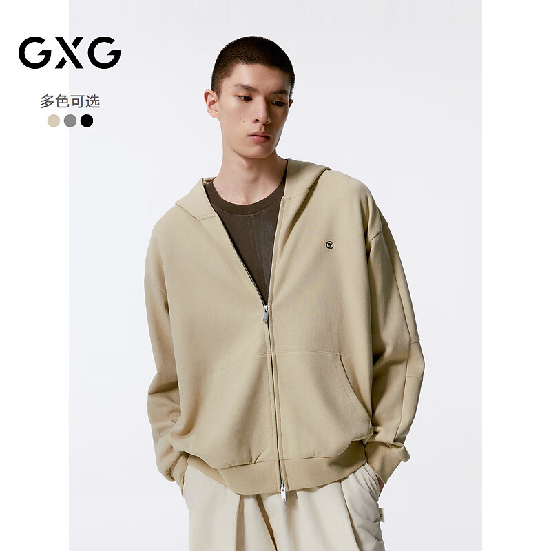 GXG��װ  ��ɫ�������п��ɴ�ɫ��ñ�������＾��Ʒ ����ɫ 2XL 193.75Ԫ