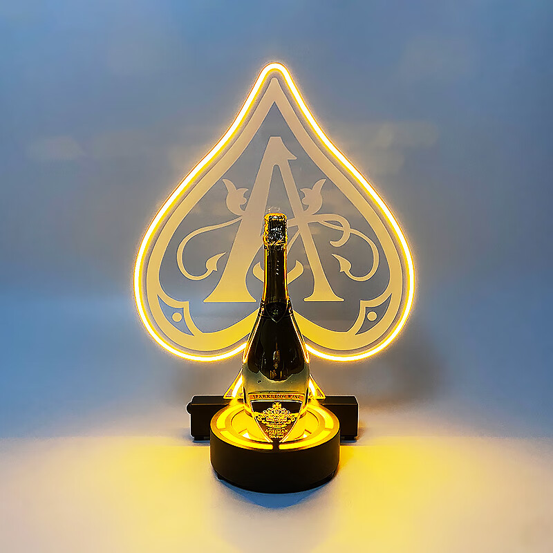 妙普乐高端酒吧会所vip黑桃a香槟神龙套发光酒座ktv黑桃a可定logo酒吧