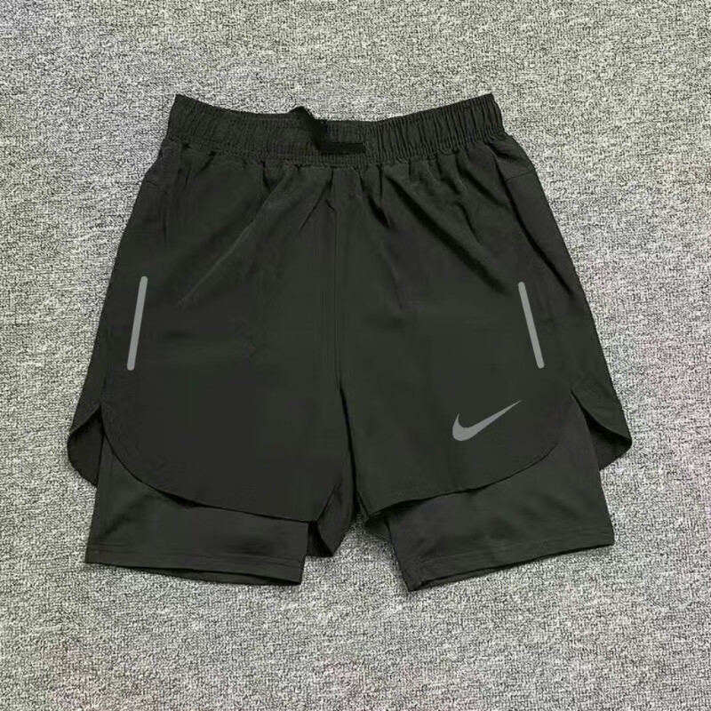 NBA VIBE�ܲ��ļ��ﾶ�̿��ٸ�˫���˶����ո����ֿ㷴��ѵ�����߹� ��ɫ˫��̿�[���⹴+˫��] XL [115-130��] 34.2Ԫ