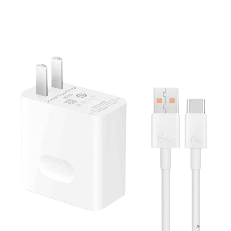 今典66W/100W超级快充套装适用华为充电器mate60/p50p40p30 nova11荣耀70手机40W插头8/9数据线闪充 套装【66W充电器+2米6A线】max数显高品质