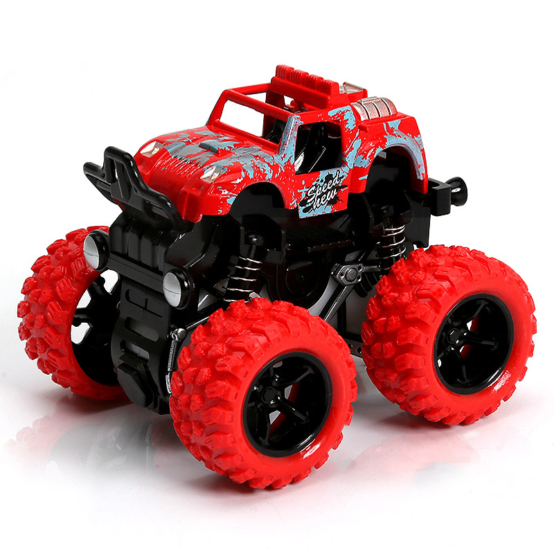 集思儿童玩具车惯性越野四驱车男孩2-6岁汽车模型仿真车模颜色可也选择吗？我要红色的？