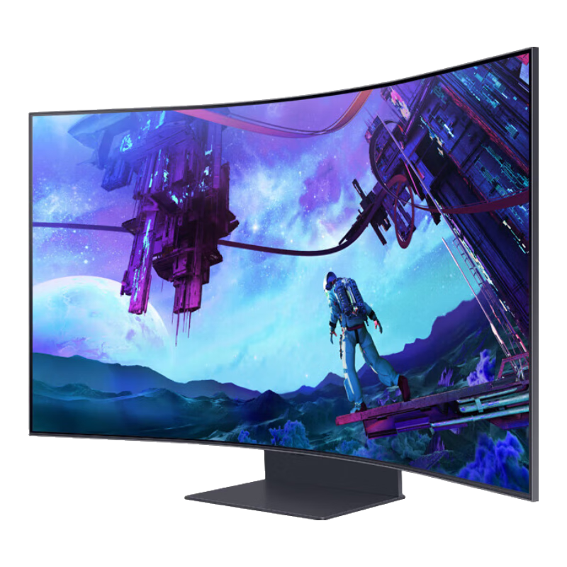 ǣSAMSUNG55Ӣ MiniLED 165Hz 4K 1ms(GTG) G97NC ʿ Ark2.0  羺 ʾ S55CG970NC14949Ԫ