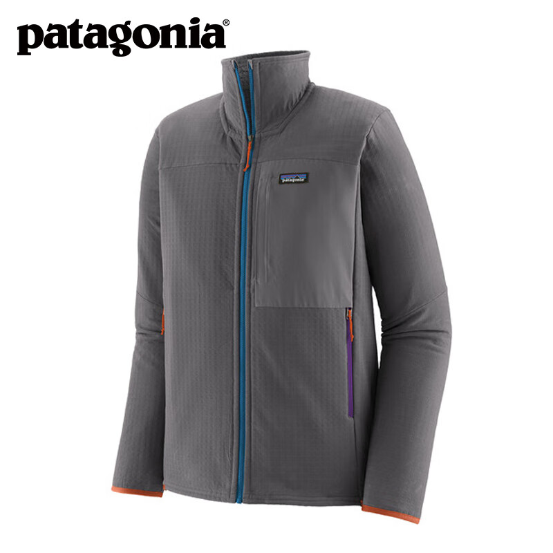 巴塔哥尼亚（Patagonia）男士R2透气户外秋冬保暖抓绒衣夹克开衫外套TechFace Jkt 83626 FGE M 175/180(CM) 68/79(KG)