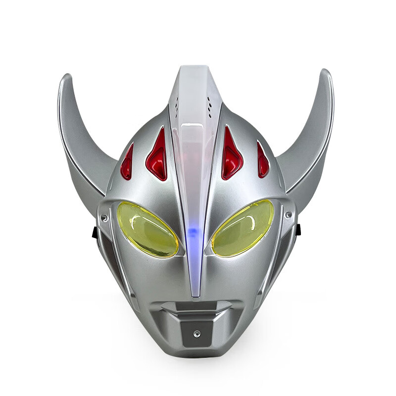 奥特曼复仇者 万圣节角色扮演地摊玩具批发 灯光音乐泰罗奥特曼面具