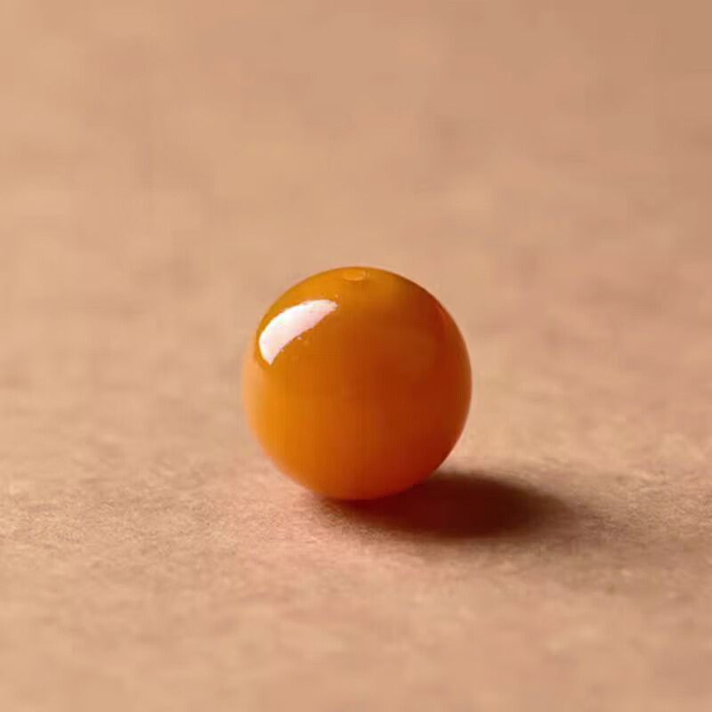 恋聚天然保真黄金甲圆珠108颗山龟甲珠子单珠手串配珠顶珠diy散珠配饰