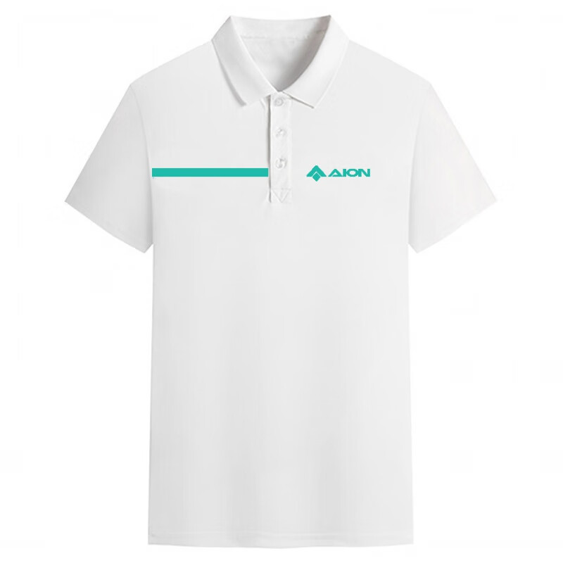 工作服 新标短袖polo体恤衫定制翻领t恤新能源工装 横杠款 (新标) s x