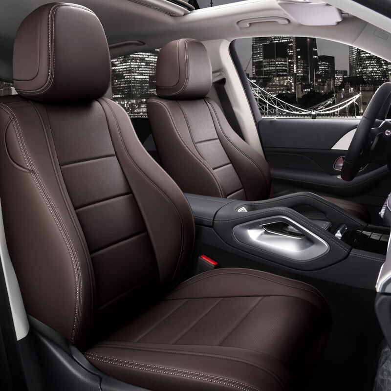 挂必天真皮座椅套全包订做汽车坐垫四季通用全包围座垫新款牛皮专用