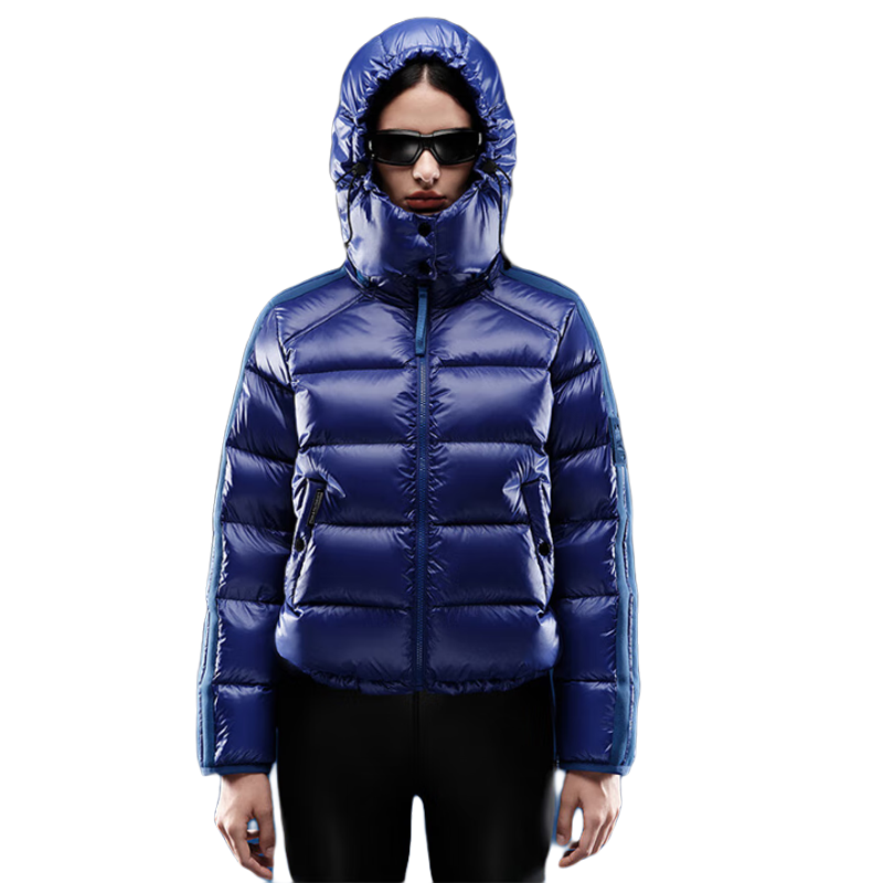 金羽杰明星同款冬季超轻暖羽绒服女士短款都市时髦简奢面包服Y23301057