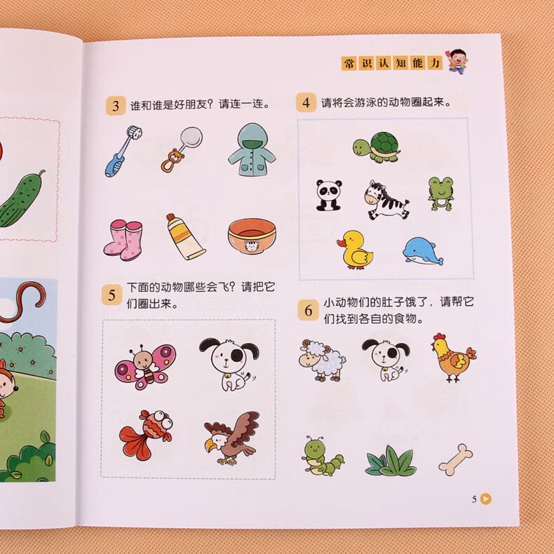 学前准备智力测试3-6-7岁儿童轻松培养儿童思维能力专注力脑力训练