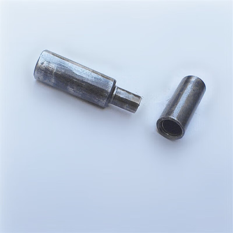 焊接 电柜箱门轴 天地轴 脱卸铁门轴 焊接铰链 圆柱合页 门球 8mm*40