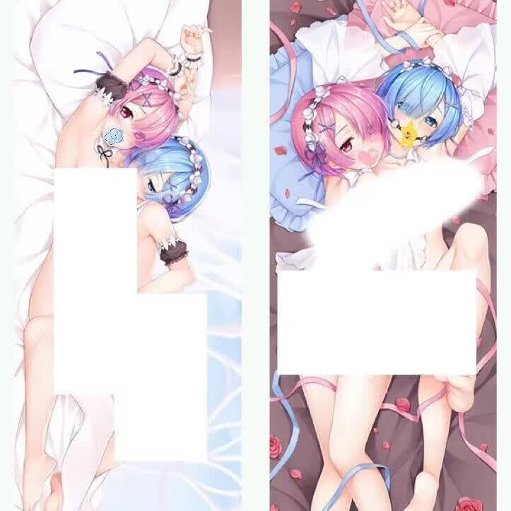 始的異世界生活蕾姆同人抱枕床上动漫等身抱枕可拆洗 里版r