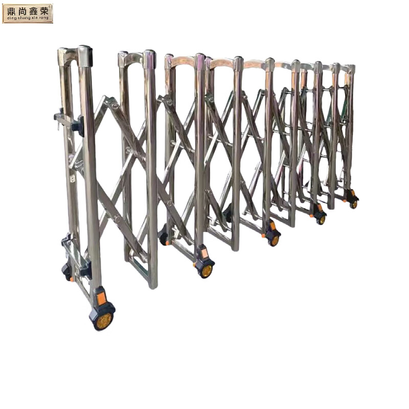 鼎尚鑫荣 简易伸缩围档可移动护栏不锈钢隔离栏jwd01 米