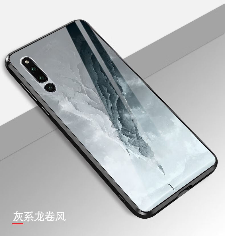 梧珑适用华为荣耀magic2滑盖升降钢化玻璃魔术3至臻版4pro手机壳play5