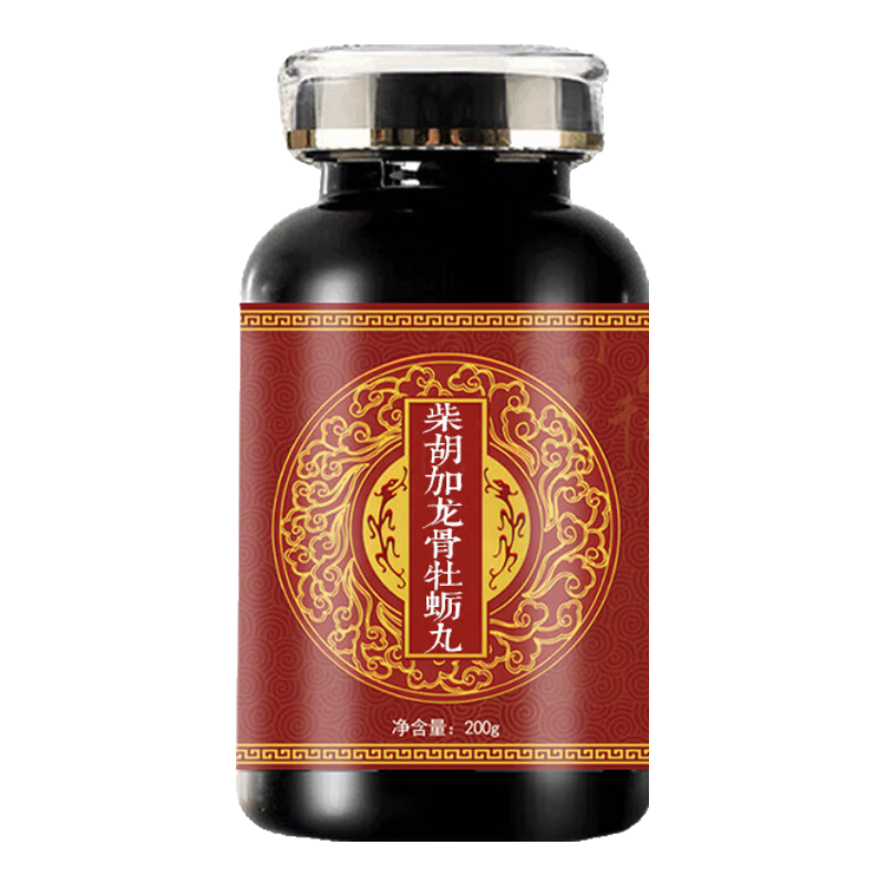 北京同仁堂柴胡加龍骨牡蠣丸 大瓶裝（200克/瓶）  藥食同源 傳統(tǒng)工藝 2 200g/瓶(發(fā)5瓶)鞏固裝