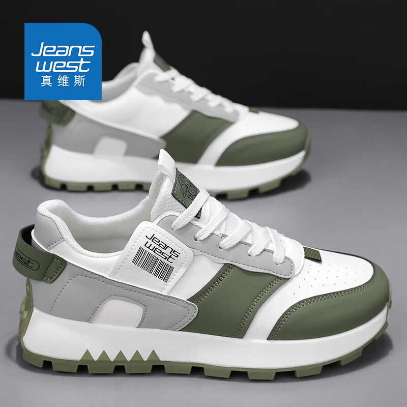 ��ά˹��Jeanswest����Ь�ﶬ��2024Ь���к��Ƥ���Ь�аٴ������˶�Ь�� ���� 44