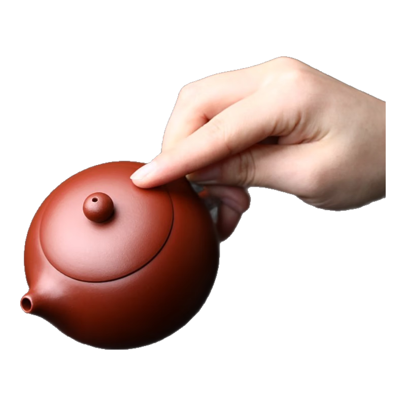 束氏宜兴原矿朱泥手工紫砂壶手工制作茶壶泡茶壶功夫养生茶壶茶具礼盒