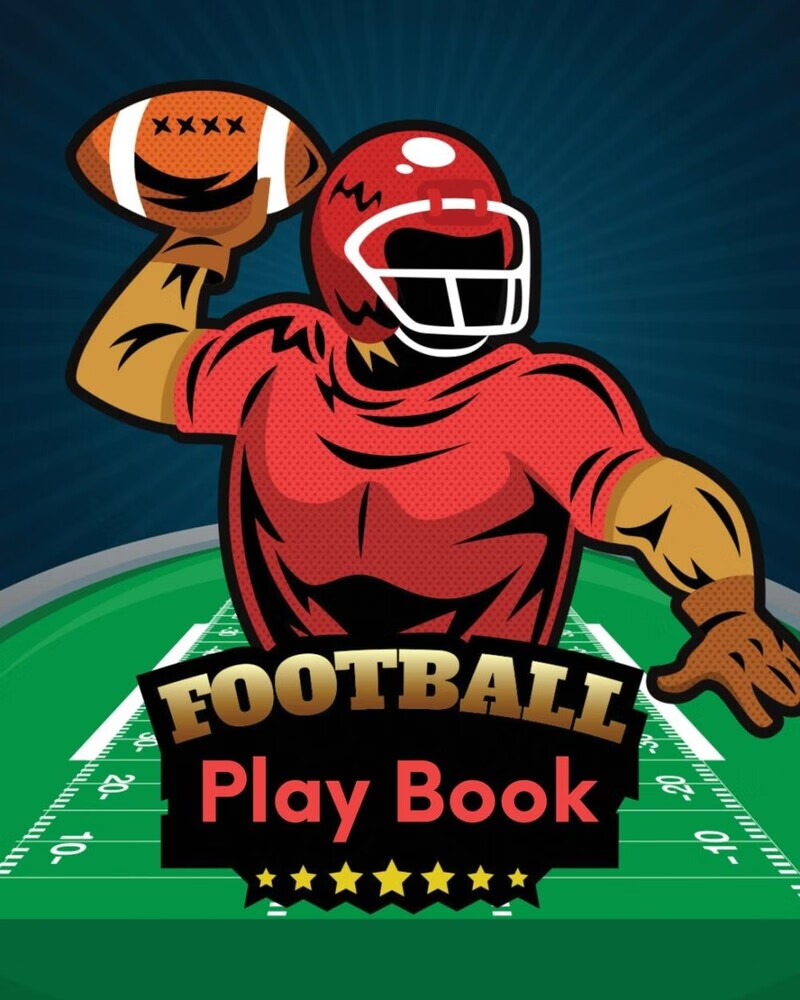 【预订按需打印3周达】 football play book9781953332318