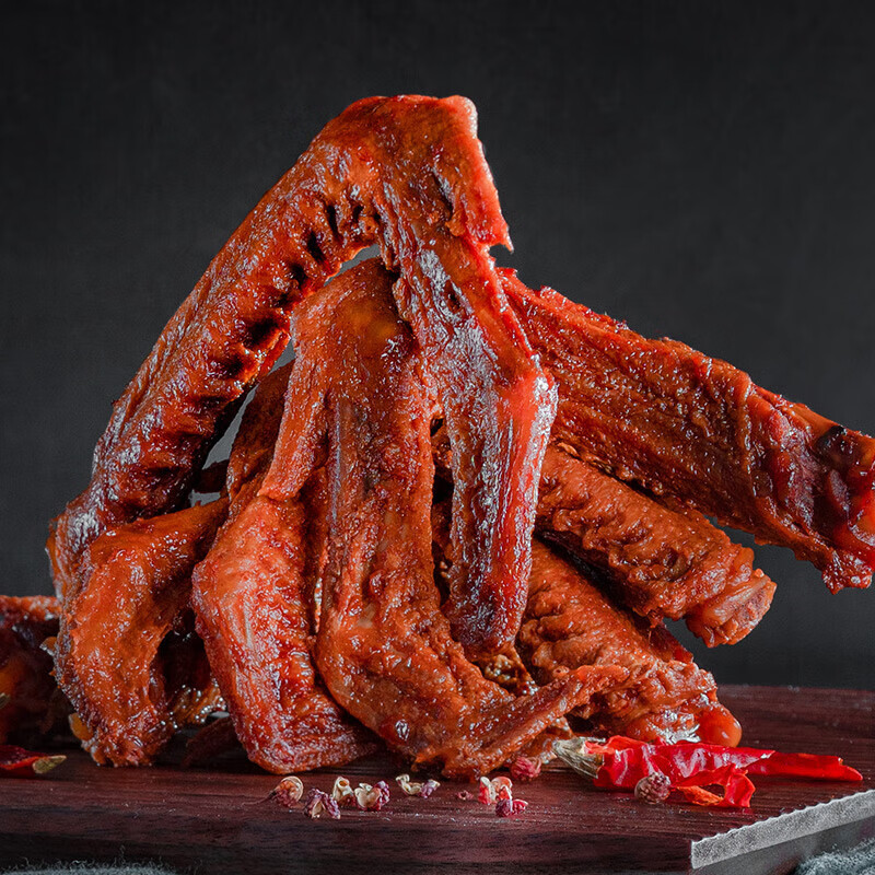 蜀道香麻辣鸭翅酱香卤味休闲食品 175g麻辣鸭翅35g*5
