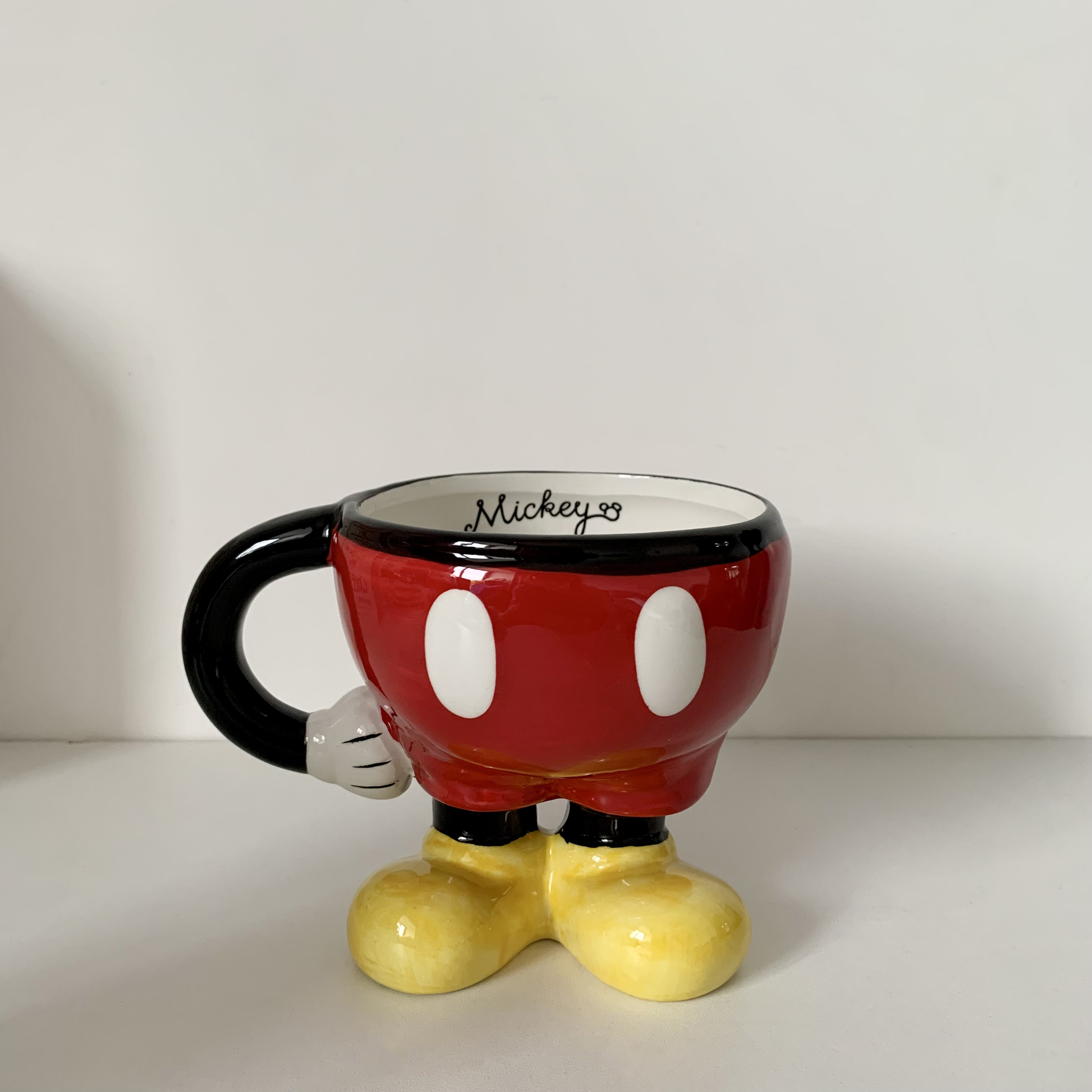 宜乐舒山姆杯子米奇米妮陶瓷水杯可爱个性卡通家用杯子陶瓷马克杯造型