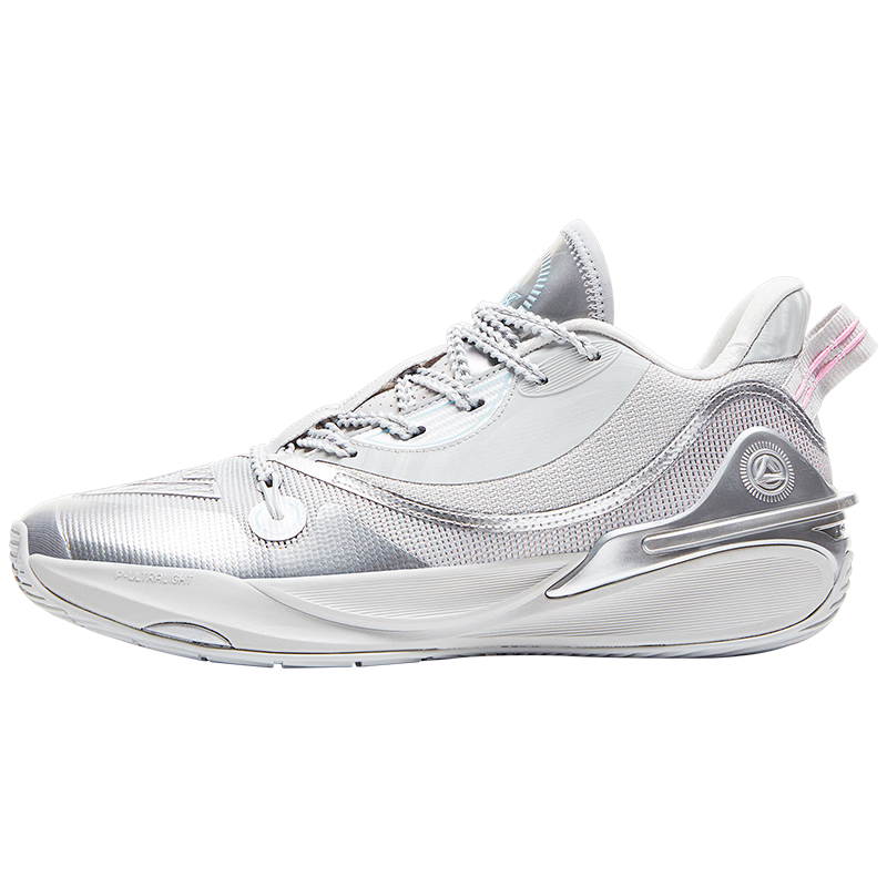 匹克态极北斗丨篮球鞋男鞋新款官方旗舰实战缓震后场速度型专项运动鞋 太空银 42