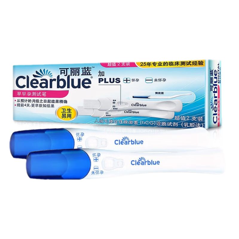 ڲ(Clearblue)вԱ 2֧/ а б 1Са2֧װ 28.06Ԫ