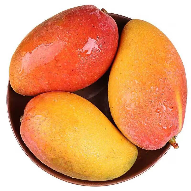 百味心诚海南贵妃芒果 新鲜水果甜心芒果热带现摘红金龙芒果整箱水果 含箱5斤精选果 单果100g起  净重4.5斤