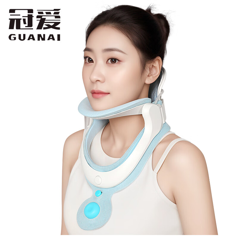 冠爱(guanai) 医用颈椎牵引器升级充气型颈托可调颈部固定支具脖子