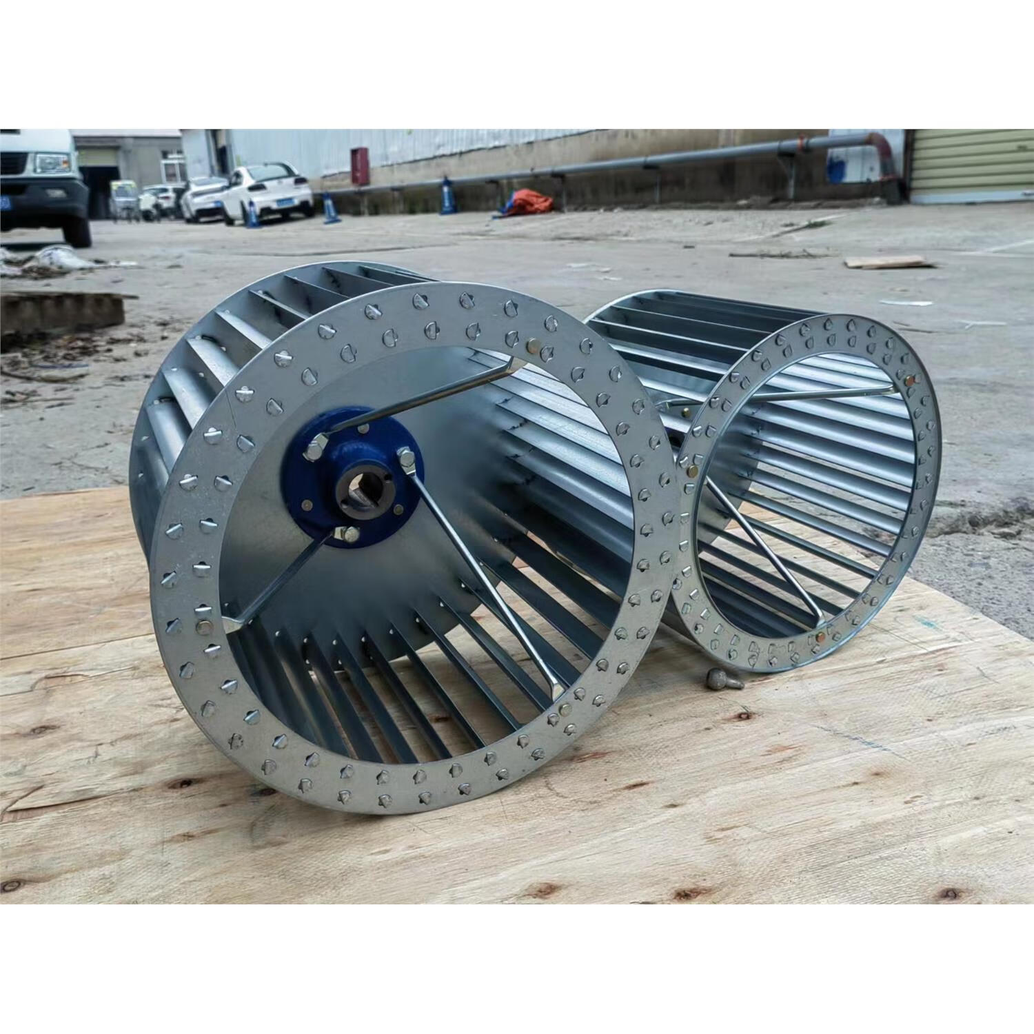 九洲普惠原厂11-62叶轮九州xbf多翼式离心风机涡轮风叶2.8a-7ad 11-62