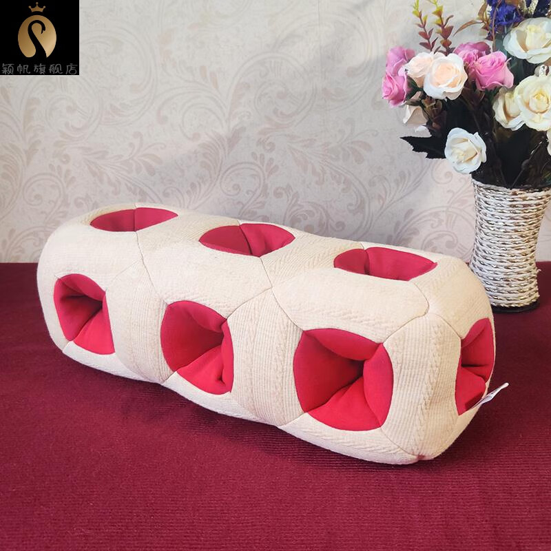 资秒迪多孔耳枕玲珑枕多孔耳枕头镂空玲珑枕安神荞麦壳漏耳侧睡不压