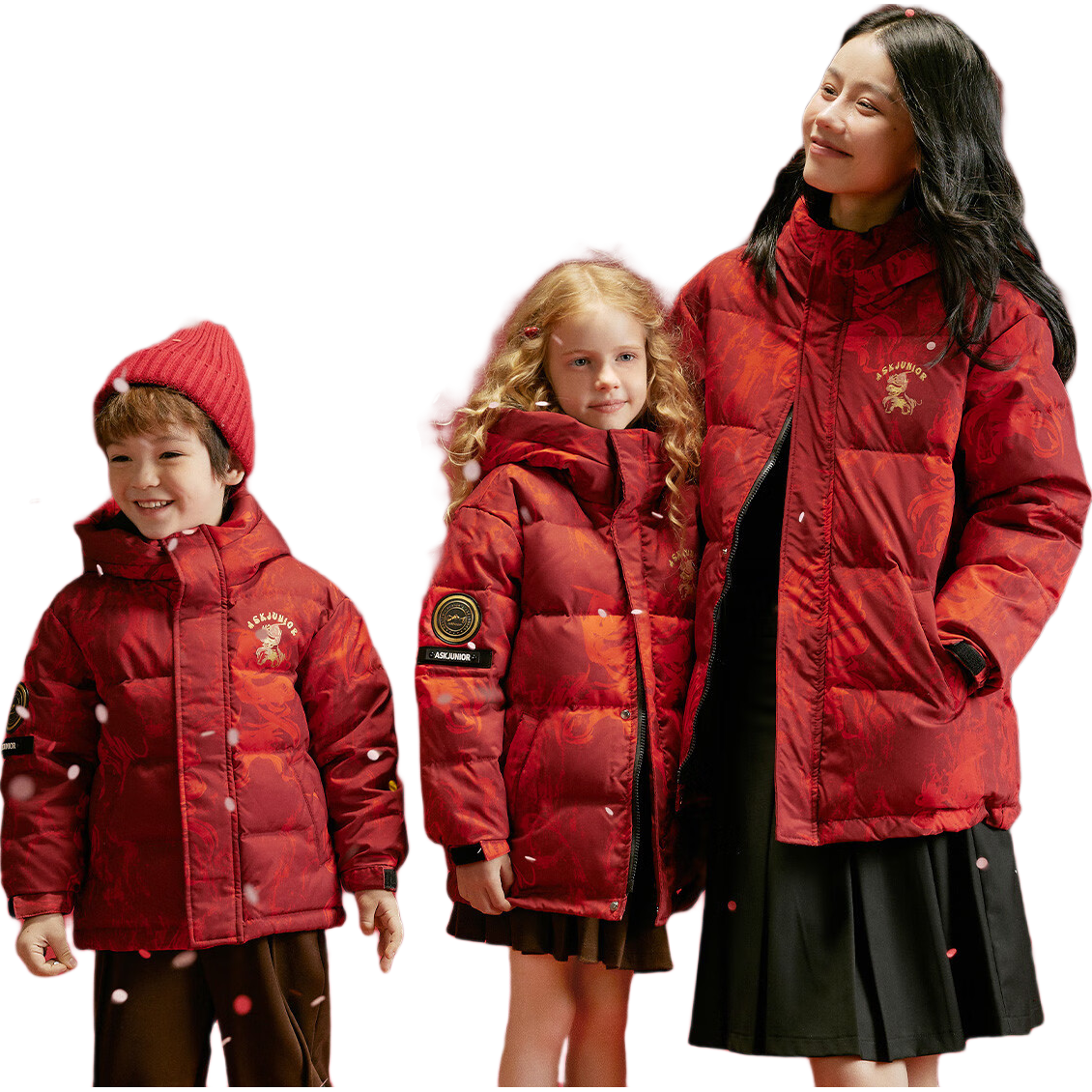 ASK JUNIOR��ͯ���޷���ͯ���Ӻ�ů������д�ͯ��ɫ������ñ���� 284.05Ԫ(������)