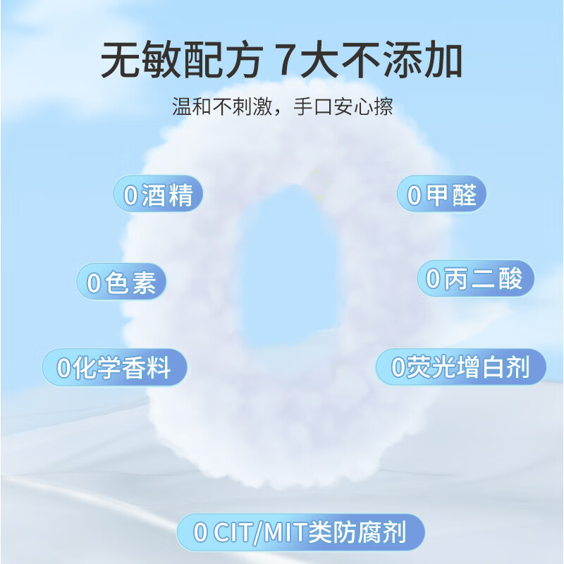 贝琳达湿巾婴儿湿巾便携小包手口湿纸巾宝宝手口屁屁专用儿童湿巾 10抽 20包 纯水湿巾【便携装】