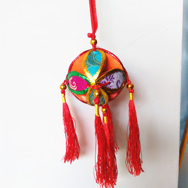 oqb广西三月三手工绣球特产壮族特色民族工艺品结婚喜庆刘三姐抛绣球