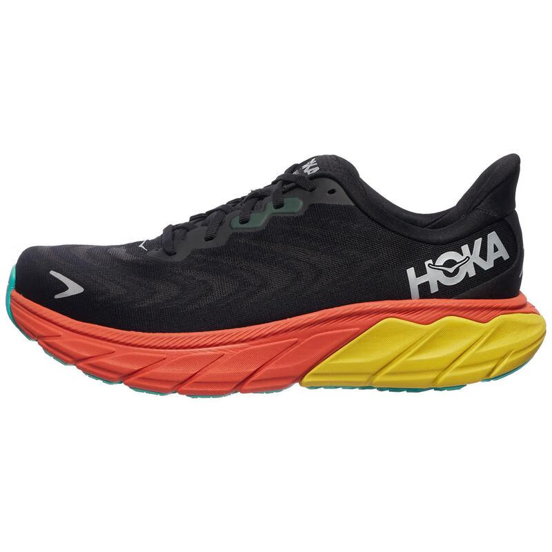 6代男士减震透气轻便回弹健身训练运动鞋 mens shoes - black/flame