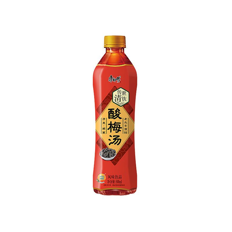 康师傅酸梅汤500ml*15瓶清爽解腻解渴风味饮品 康师傅酸梅汤 500ml*